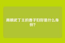 商朝武丁王的妻子妇好是什么身份？
