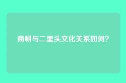商朝与二里头文化关系如何？