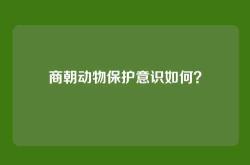 商朝动物保护意识如何？