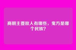 商朝主要敌人有哪些，鬼方是哪个民族？