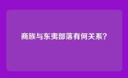商族与东夷部落有何关系？