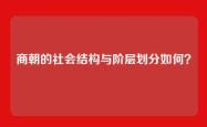 商朝的社会结构与阶层划分如何？