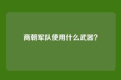 商朝军队使用什么武器？