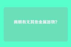 商朝有无其他金属器物？